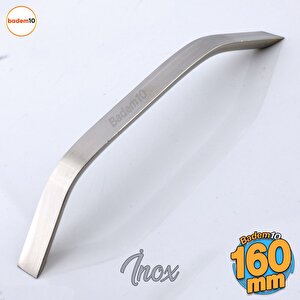 Şahin Metal İnox Kulp 160 Mm Mobilya Çekmece Mutfak Dolabı Dolap Kapak Kulpları Kulb Kulpu 16 Cm