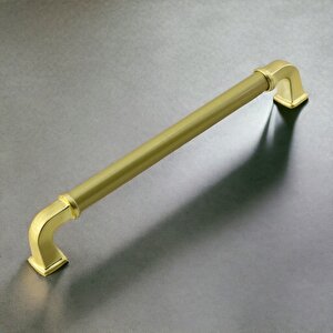 Alfa Metal Mat Gold Altın Kulp 128 Mm Mobilya Çekmece Mutfak Dolabı Dolap Kapak Kulpları Kulb Kulpu