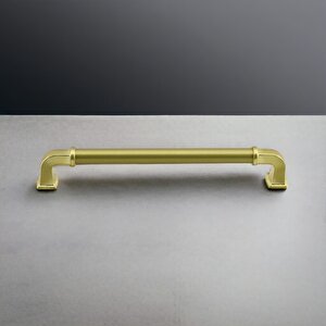 Alfa Metal Mat Gold Altın Kulp 128 Mm Mobilya Çekmece Mutfak Dolabı Dolap Kapak Kulpları Kulb Kulpu