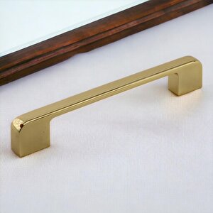 10 Adet Arel Kulp Mobilya Mutfak Dolabı Çekmece Dolap Kulp Kapak Kulpu Kulbu Gold Altın 160 Mm Metal