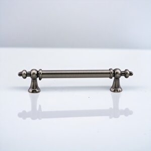 Osmanlı Antik Nikel Metal Kulp 128 Mm Mobilya Çekmece Mutfak Dolabı Dolap Kapak Kulpları Kulb Kulpu