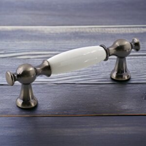 Arnas Antik Nikel Metal Kulp 96 Mm Mobilya Çekmece Mutfak Dolabı Dolap Kapak Kulpları Kulb Kulpu