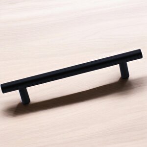 Mia Mojan (96 Mm - 9.6 Cm) Mat Siyah Metal Mobilya Mutfak Çekmece Dolap Dolabı Kulbu Kulpu Kulpları