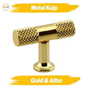 Özgür Altın Gold Metal Kulp Düğme Çekmece Mutfak Mobilya Dolabı Dolap Kapak Kulpu Kulbu Kulpları