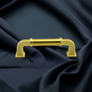 Alfa Metal Mat Gold Altın Kulp 96 Mm Mobilya Çekmece Mutfak Dolabı Dolap Kapak Kulpları Kulb Kulpu