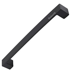 10 Adet Bihter Mutfak Kulpu Çekmece Dolap Kapak Kulbu Metal Kulp Mobilya Dolabı Kulpları Siyah 128mm