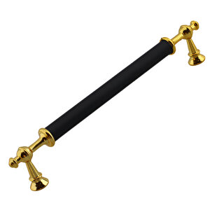 Melis (160 Mm - 16 Cm) Siyah Gold Metal Mobilya Mutfak Çekmece Dolap Dolabı Kulbu Kulpu Kulpları
