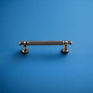Selçuklu Antik Nikel Metal Kulp 128 Mm Mobilya Çekmece Mutfak Dolabı Dolap Kapak Kulpları Kulb Kulpu