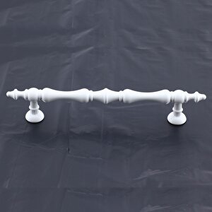 Nilay Beyaz Metal Kulp 96 Mm -9.6 Cm Mobilya Çekmece Mutfak Dolabı Dolap Kulpları Kulbu Kulpu Beyaz