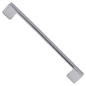 10 Adet Gölcük Düz Mobilya Mutfak Dolap Çekmece Dolabı Kapak Metal Kulpu Kulbu Kulpları Krom 160 Mm