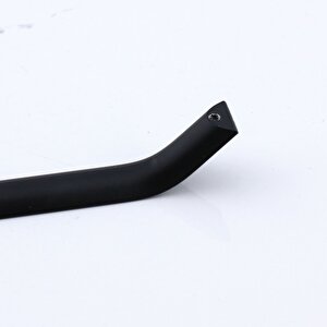 Şahin Siyah Metal Kulp 224 Mm - 22.4 Cm Mobilya Çekmece Mutfak Dolabı Dolap Kulpları Kulbu Kulpu