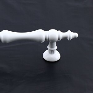 Nilay Beyaz Metal Kulp 128 Mm -12.8 Cm Mobilya Çekmece Mutfak Dolabı Dolap Kulpları Kulbu Kulpu