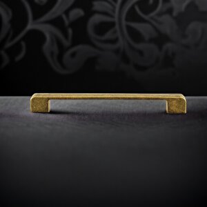 Radus Antik Sarı Metal Kulp 224 Mm -22.4 Cm Mobilya Çekmece Mutfak Dolabı Dolap Kulpları Kulbu Kulpu