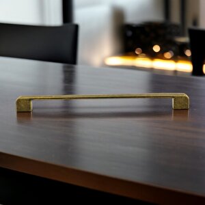 Radus Antik Sarı Metal Kulp 224 Mm -22.4 Cm Mobilya Çekmece Mutfak Dolabı Dolap Kulpları Kulbu Kulpu