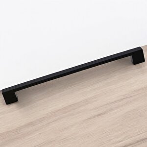 Orta Köprü (192 Mm - 19.2 Cm) Siyah Metal Mobilya Mutfak Çekmece Dolap Dolabı Kulbu Kulpu Kulpları