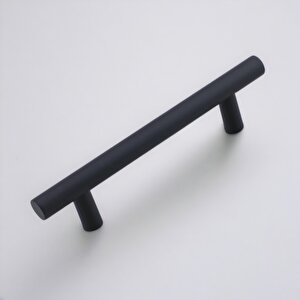 Çubuk Mat Siyah Metal Kulp 96 Mm 9.6 Cm Mobilya Mutfak Çekmece Dolap Dolabı Kulpu Kulbu Kulplar