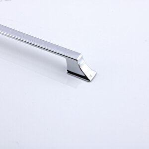 Mostar 224 Mm Krom Gümüş Renk Metal Kulp Mobilya Çekmece Mutfak Dolabı Dolap Kulpları Kulb 22.4 Cm