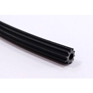 Sineklik Contası Sineklik Fitili 5mm 50 Metre Siyah