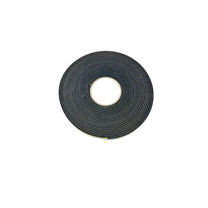 Endüstriyel Epdm (kauçuk)  Çift Taraflı Yapışkan Bantlı Yalıtım Süngeri 4mmx25 Mm 10 Metre