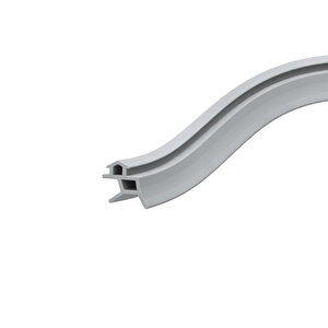 Kalın Fitil Pvc Kapı Pencere Contası Pvc Doğrama Fitili Kalın Model 7mm 25 Metre Gri