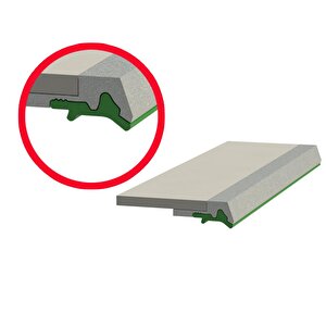 Cnc Tezgah Sıyırıcı Fitil / Cnc-02 / Hareketli Eleman Fitili Kırmızı 20 Metre