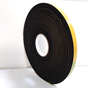 Kapı Pencere Bandı Yapışkan Sünger 4 Mm Kalınlık 15 Mm Genişlik 10 Metre Uzunluk/ Eva-4*15