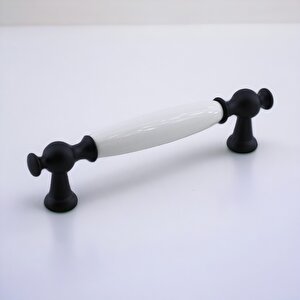 Arnas Porselen Kulp 128 Mm Mobilya Çekmece Mutfak Dolabı Dolap Kapak Kulpları Kulb Kulpu Siyah