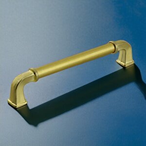 Alfa Metal Mat Gold Altın Kulp 160 Mm Mobilya Çekmece Mutfak Dolabı Dolap Kapak Kulpları Kulb Kulpu
