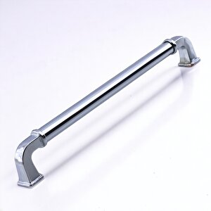 Alfa Metal Gümüş Krom Renk Kulp 224 Mm Mobilya Çekmece Mutfak Dolabı Dolap Kapak Kulpları Kulb Kulpu