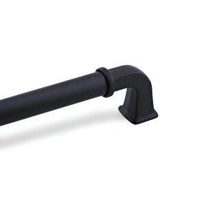 Alfa Metal Mat Siyah Kulp 128 Mm 12.8 Cm Mobilya Çekmece Mutfak Dolabı Dolap Kapak Kulp Kulb Kulpu