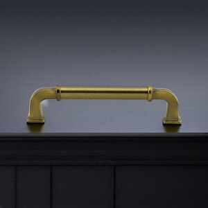 Alfa Metal Antik Sarı Kulp 96 Mm Mobilya Çekmece Mutfak Dolabı Dolap Kapak Kulpları Kulb Kulpu