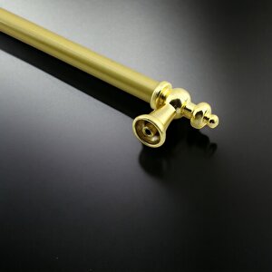 Osmanlı Mat Gold Altın Kulp 224 Mm Mobilya Çekmece Mutfak Dolabı Dolap Kapak Kulpları Kulb Kulpu