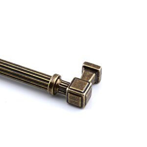 10 Adet Talas 160 Mm Çizgili Metal Antik Sarı Kulp Mobilya Çekmece Mutfak Dolabı Dolap Kulbları 16 Cm