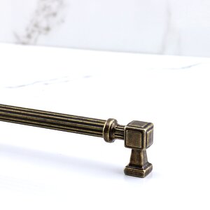 10 Adet Talas 160 Mm Çizgili Metal Antik Sarı Kulp Mobilya Çekmece Mutfak Dolabı Dolap Kulbları 16 Cm