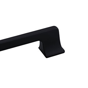 Gediz Metal Mat Siyah Kulp 160 Mm 16 Cm Mobilya Çekmece Mutfak Dolabı Dolap Kapak Kulplar Kulb Kulpu