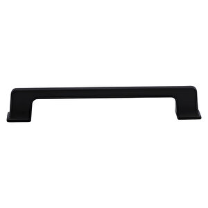 Gediz Metal Mat Siyah Kulp 160 Mm 16 Cm Mobilya Çekmece Mutfak Dolabı Dolap Kapak Kulplar Kulb Kulpu