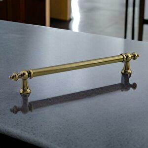 Osmanlı Metal Antik Sarı Kulp 224 Mm Mobilya Çekmece Mutfak Dolabı Dolap Kapak Kulpları Kulb Kulpu