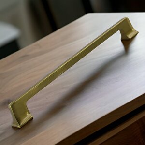 Gediz Metal Antik Sarı Kulp 224 Mm Mobilya Çekmece Mutfak Dolabı Dolap Kapak Kulpları Kulb Kulpu