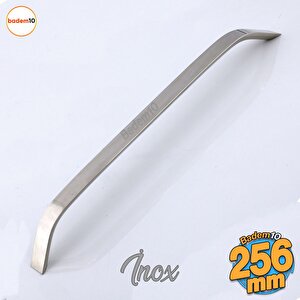 Şahin Metal İnox Kulp 256 Mm Mobilya Çekmece Mutfak Dolabı Dolap Kapak Kulpları Kulb Kulpu 25.6 Cm