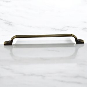 Can Antik Sarı Metal Kulp 128 Mm 12.8 Cm Mobilya Çekmece Mutfak Dolabı Dolap Kulpları Kulbu Kulpu