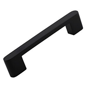 Uhud Kulp 96 Mm Siyah Metal Mutfak Mobilya Çekmece Mutfak Dolap Dolabı Kulpları Kapak Kulbu 9.6 Cm