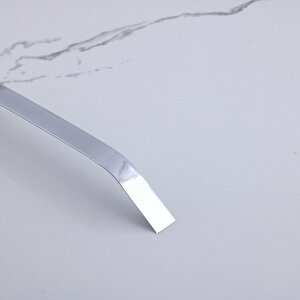 Şahin Krom Gümüş Metal Kulp 320 Mm - 32 Cm Mobilya Çekmece Mutfak Dolabı Dolap Kulpları Kulb Kulpu