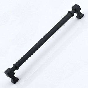Talas 224 Mm Düz Si̇yah Metal Kulp Mobilya Çekmece Mutfak Dolabı Dolap Kulpları Kulb 22.4 Cm