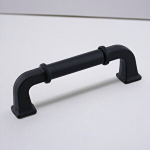 Alfa Metal Siyah Kulp 96 Mm 9.6 Cm Mobilya Çekmece Kulplar Mutfak Dolabı Dolap Kapak Kulp Kulb Kulpu