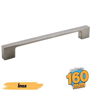 Meram (160 Mm - 16 Cm) İnox Metal Mobilya Mutfak Çekmece Dolap Dolabı Kapak Kulbu Kulpu Kulpları