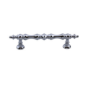 Nilay Parlak Krom Metal Kulp 96 Mm - 9.6 Cm Mobilya Çekmece Mutfak Dolabı Dolap Kulpları Kulbu Kulpu