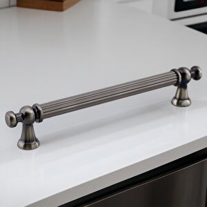 Selçuklu Antik Nikel Metal Kulp 160 Mm Mobilya Çekmece Mutfak Dolabı Dolap Kapak Kulpları Kulb Kulpu