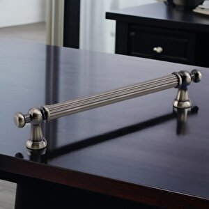 Selçuklu Antik Nikel Metal Kulp 160 Mm Mobilya Çekmece Mutfak Dolabı Dolap Kapak Kulpları Kulb Kulpu