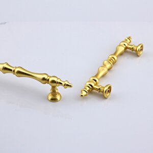 Nilay Mat Altın Metal Kulp 96 Mm -9.6 Cm Mobilya Çekmece Mutfak Dolabı Dolap Kulpları Kulbu Kulpu
