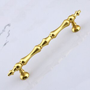 Nilay Mat Altın Metal Kulp 96 Mm -9.6 Cm Mobilya Çekmece Mutfak Dolabı Dolap Kulpları Kulbu Kulpu